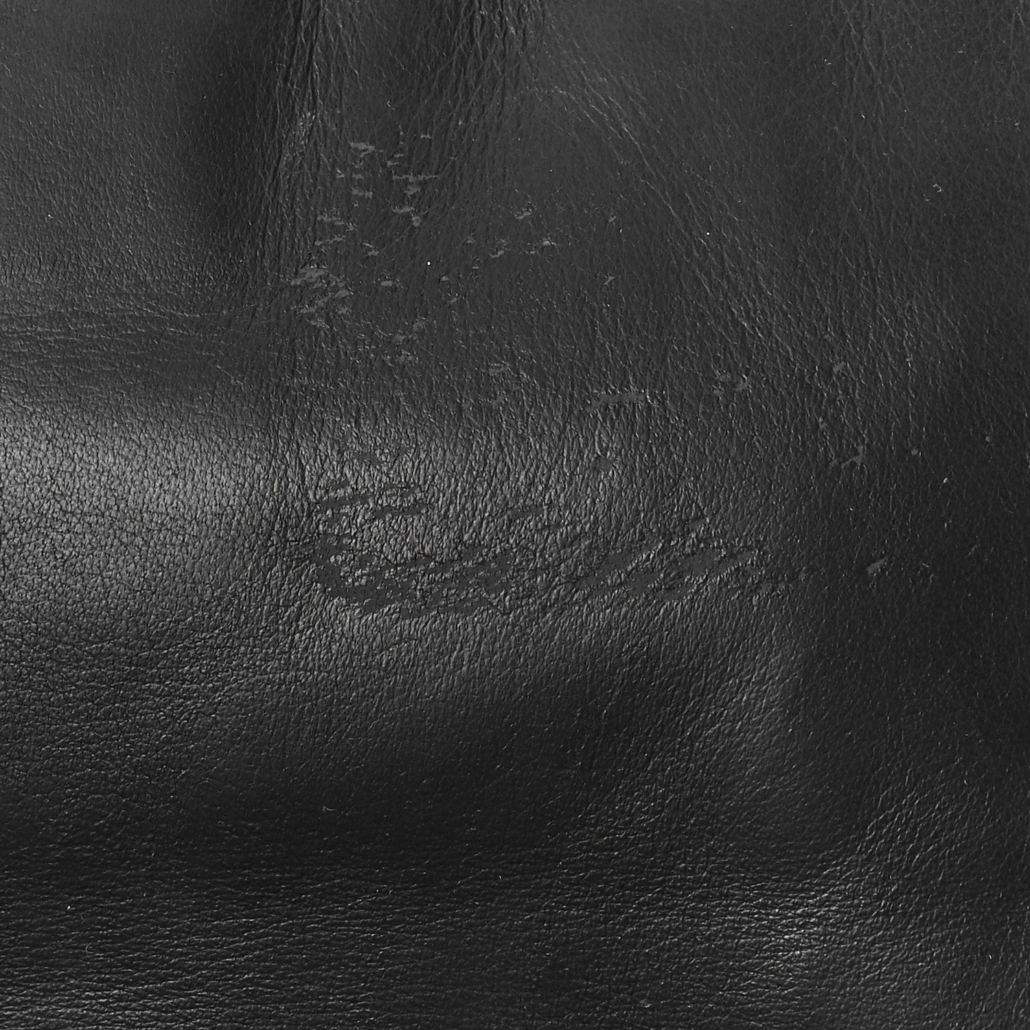 Fendi Nappa FF 1974 Embossed Large Baguette Black 10 of 10