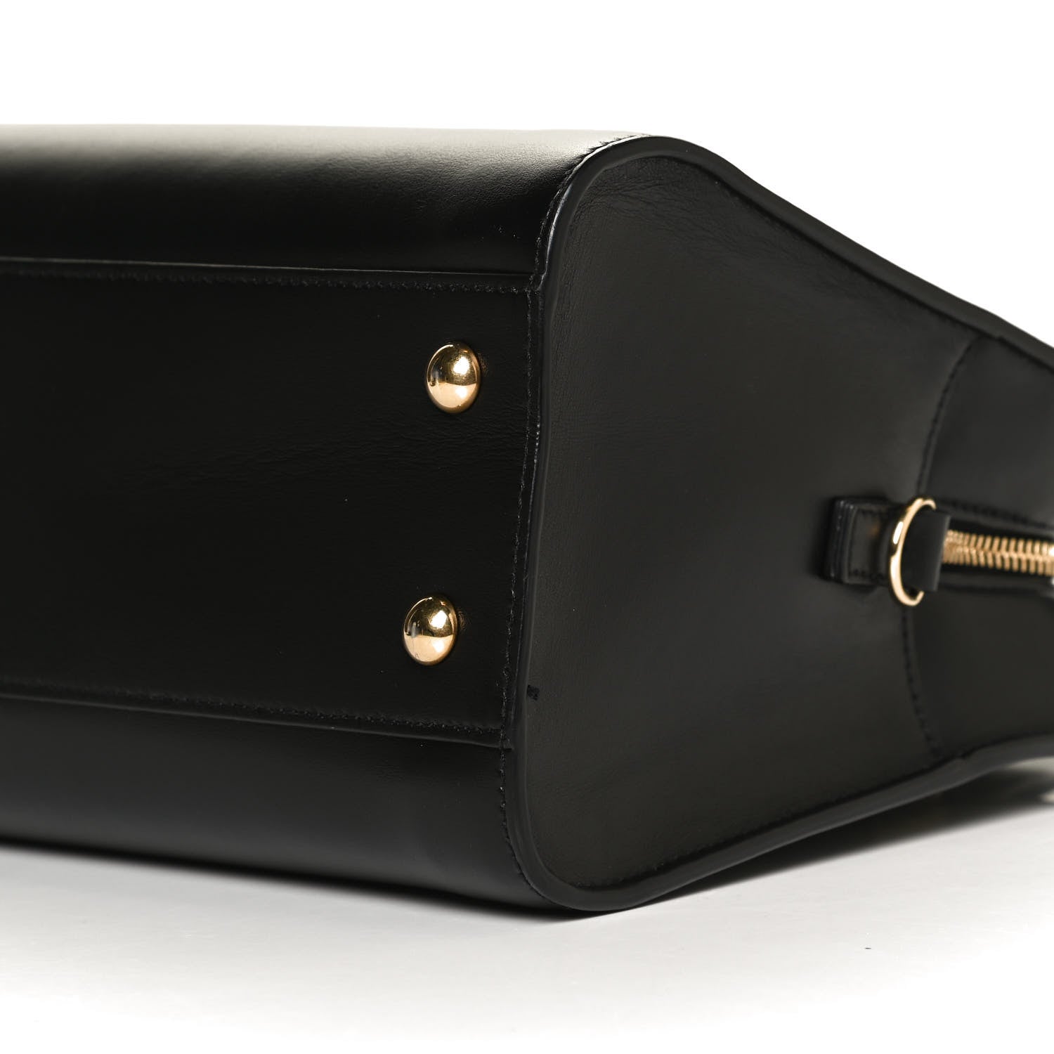 Saint Laurent Calfskin Monogram Baby Cabas Black 9 of 10