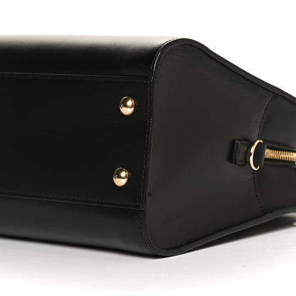 Saint Laurent Calfskin Monogram Baby Cabas Black 9 of 10