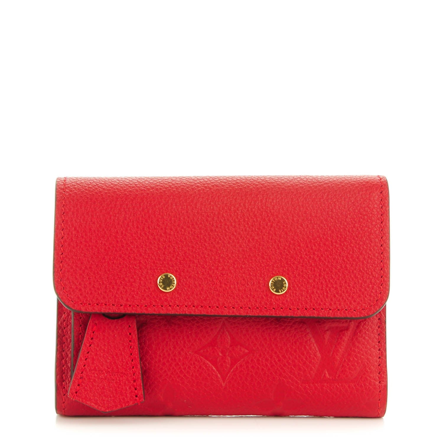 Louis Vuitton Empreinte Pont-Neuf Compact Wallet Cherry 1 of 7