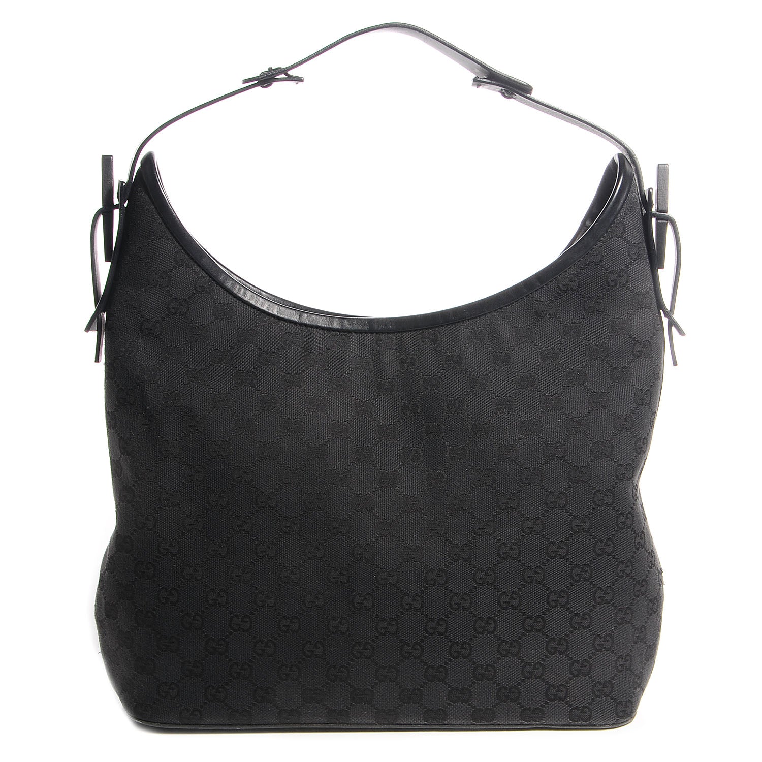 Gucci Monogram Small Hobo Black 1 of 7