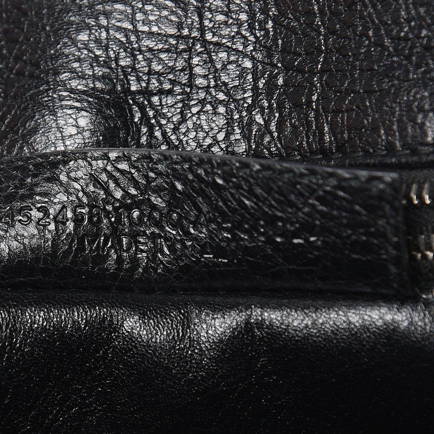 Agneau XS Bazar Shopper Tote Black