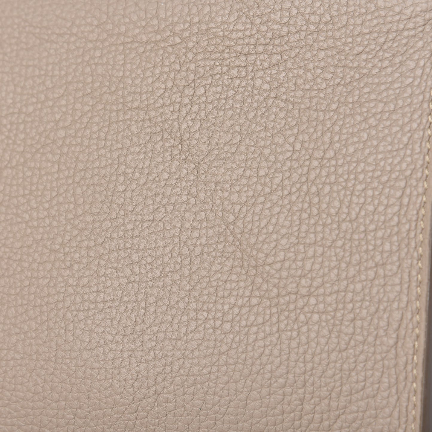 Supple Grained Calfskin Small Big Bag Light Taupe