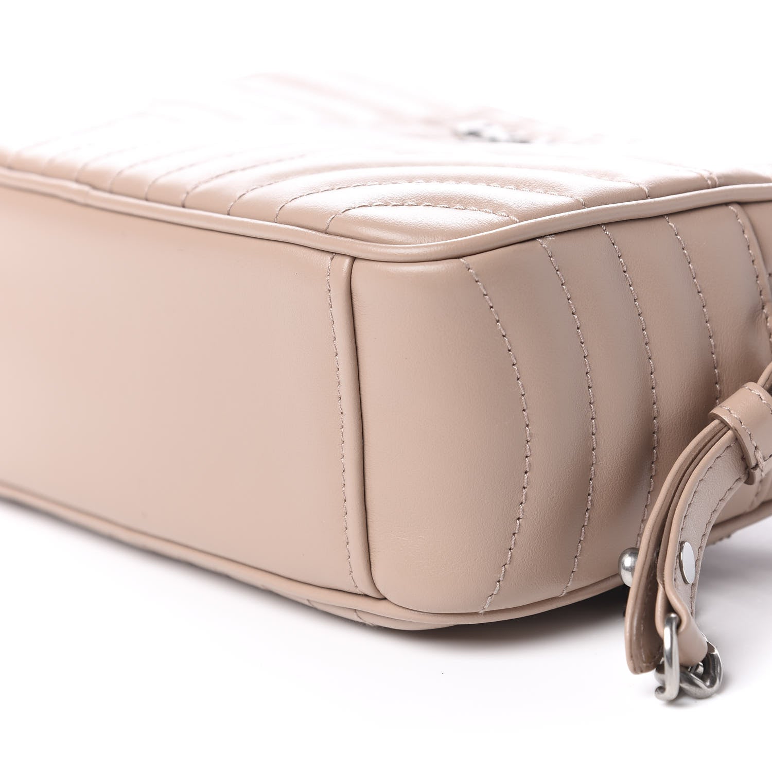 Prada Soft Calfskin Diagramme Crossbody Bag Cipria 5 of 8