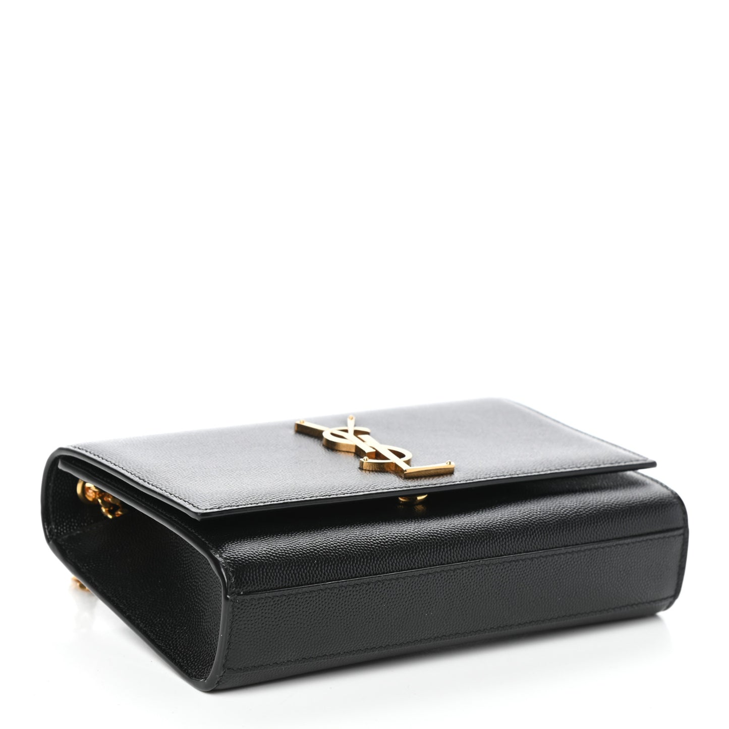 Grain De Poudre Small Monogram Kate Satchel Black