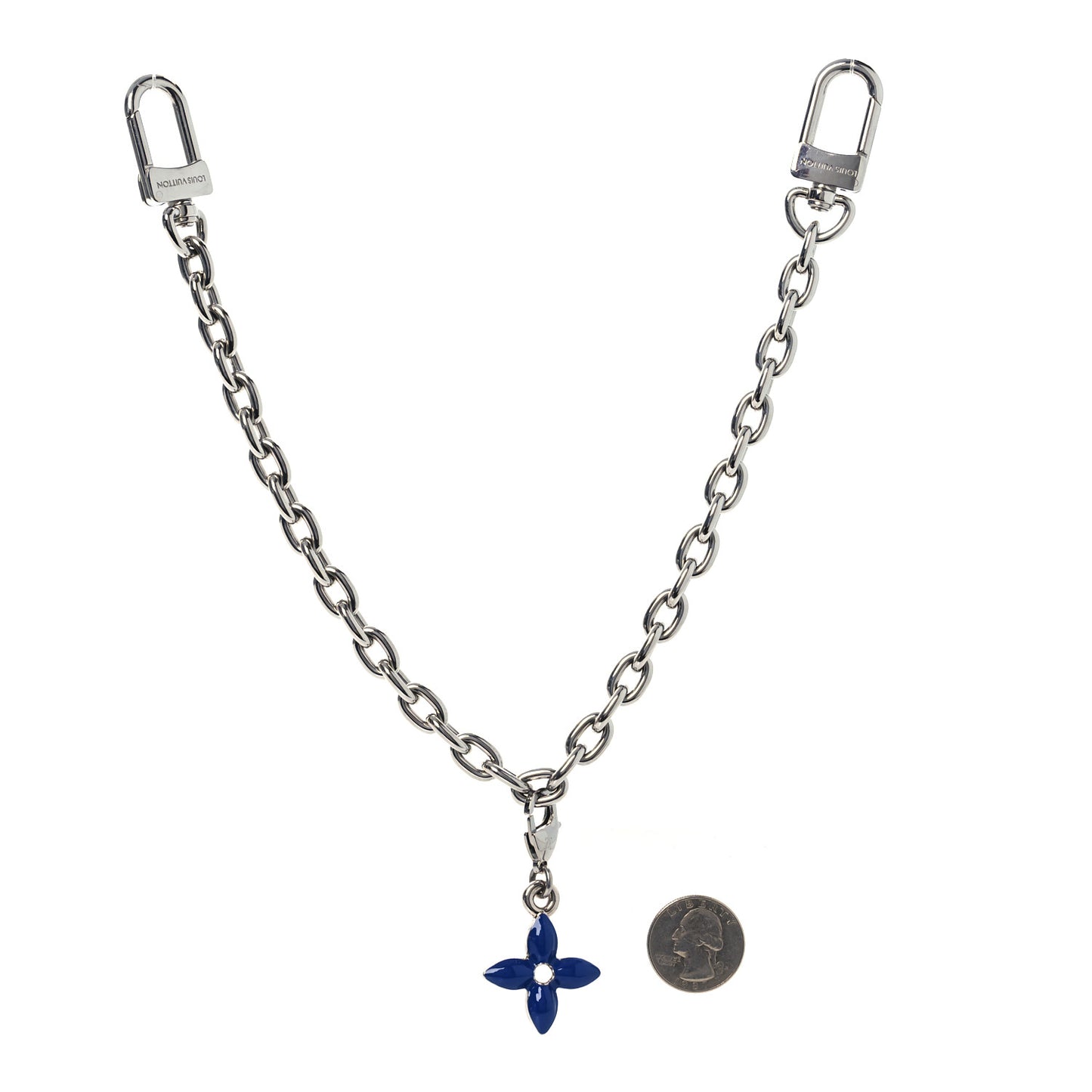 Metal 57th Street NYC Speedy Soft Bag Charm Silver