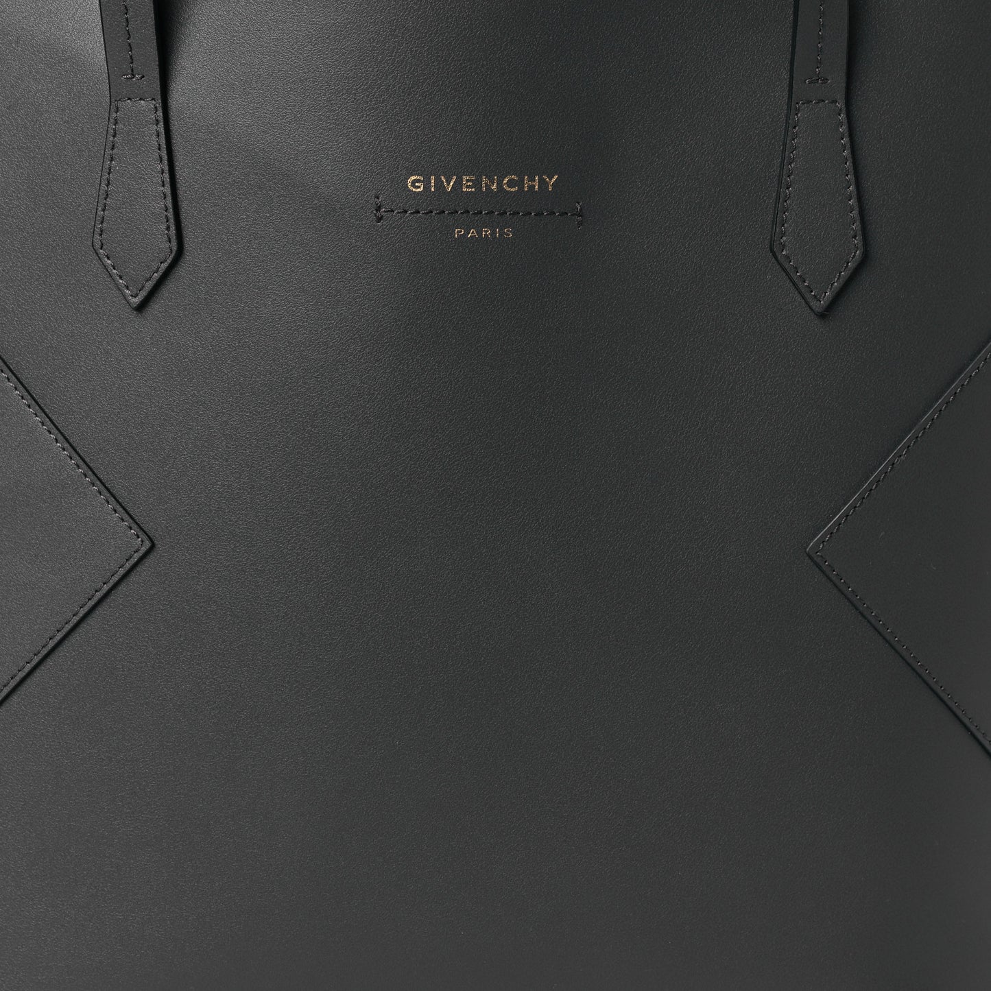 Smooth Calfskin Wing Shopper Tote Grey White