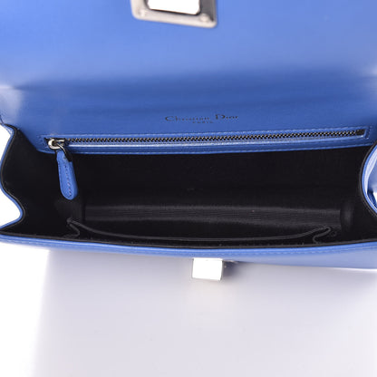 Christian Dior Lambskin Small Diorama Flap Bag Blue 5 of 11