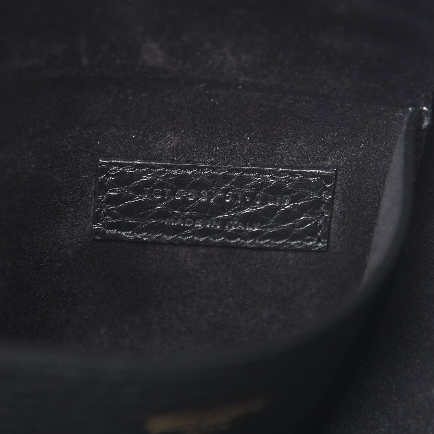 Grained Calfskin Patti Tote Black