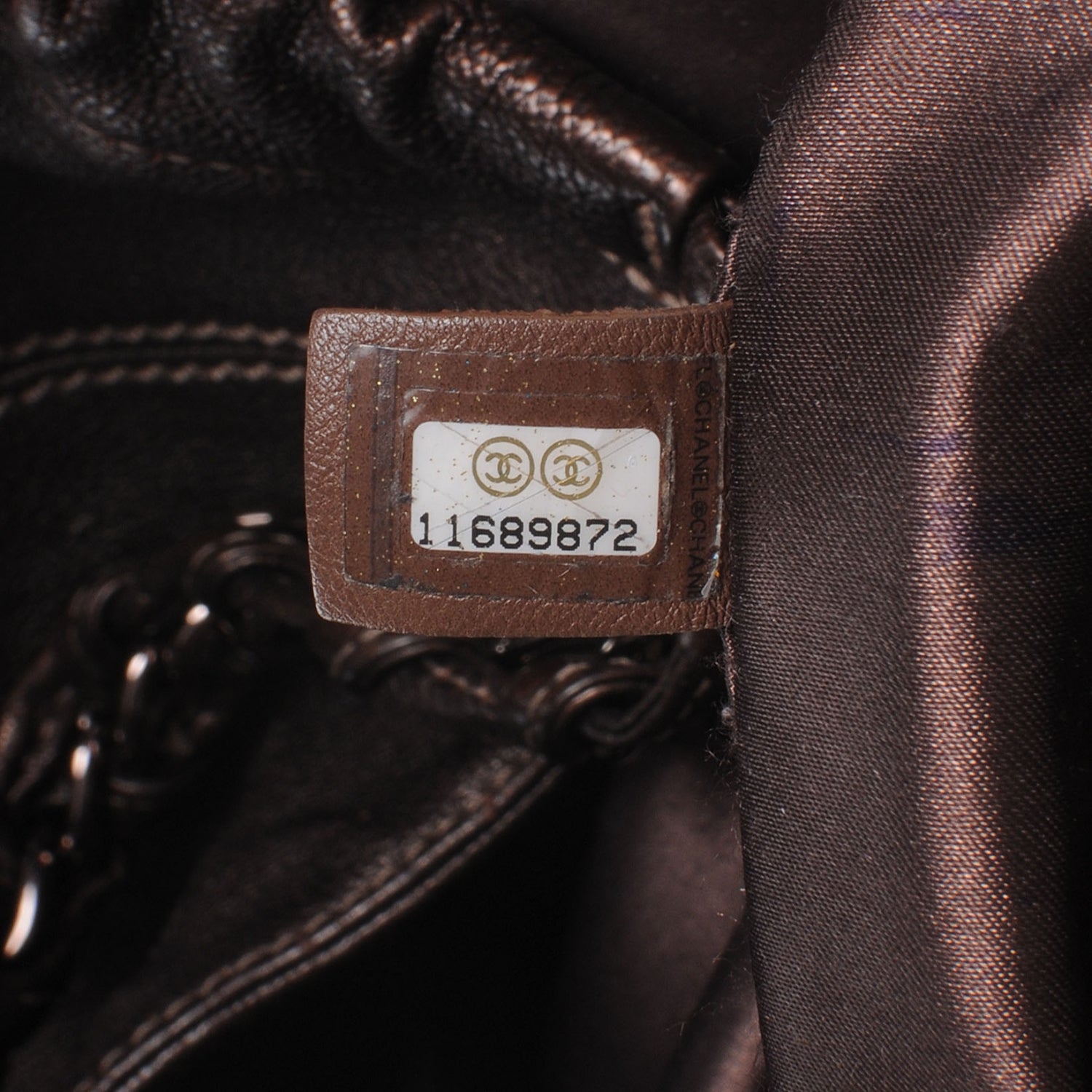 Chanel Calfskin Baby Coco Cabas Bronze 7 of 7