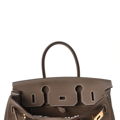 Hermes Togo Birkin 30 Etoupe 9 of 38