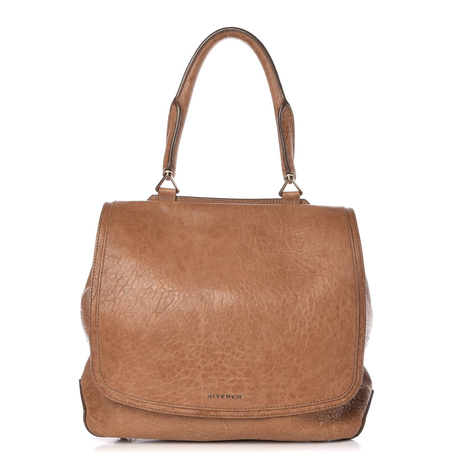 Givenchy Lambskin Large New Line Tan 1 of 7