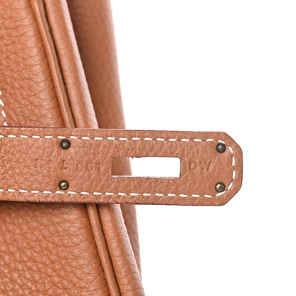 Hermes Togo Birkin 35 Gold 24 of 37