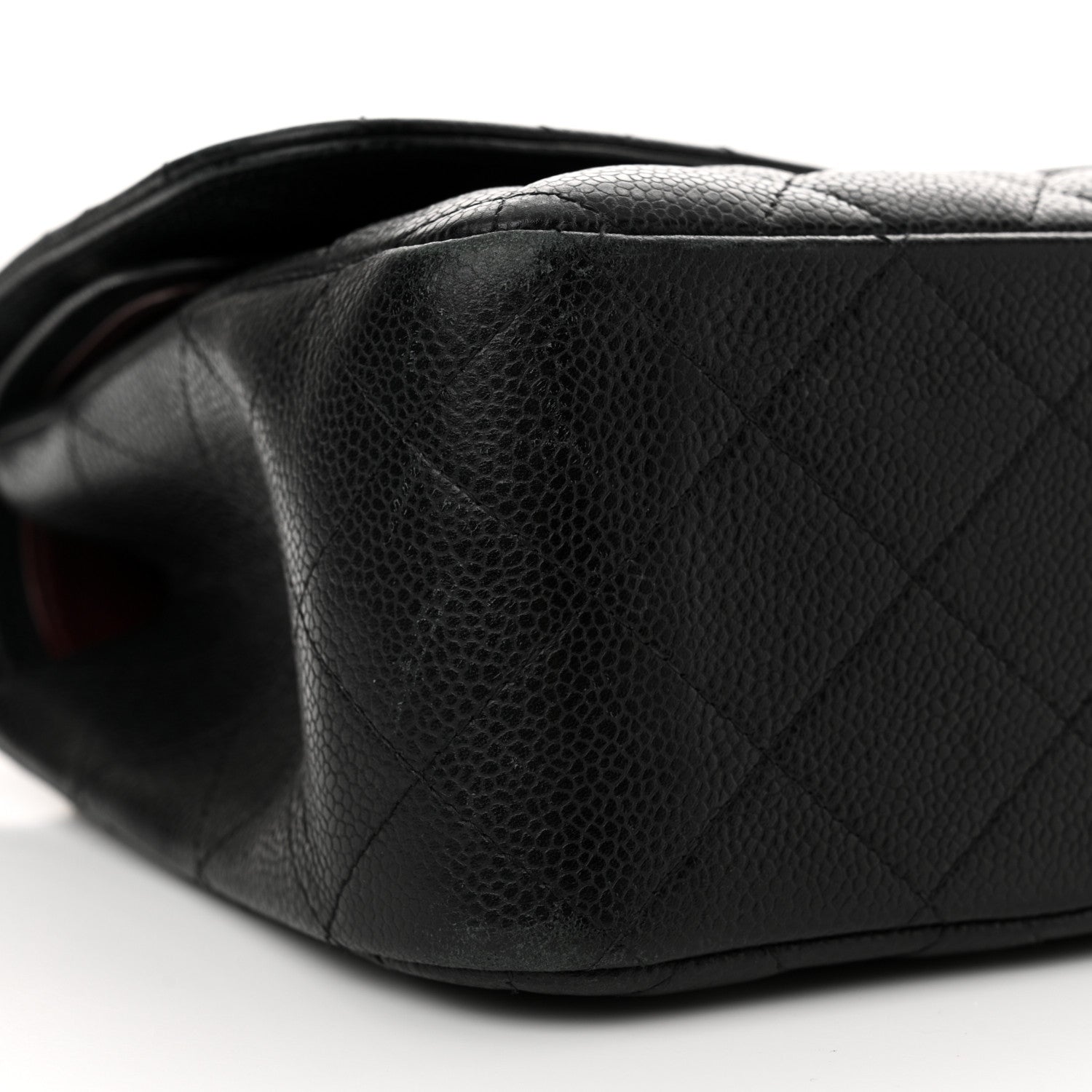 Chanel Caviar Quilted Jumbo Double Flap Black 9 of 21