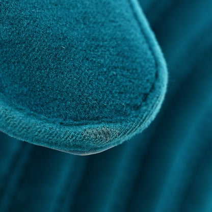 Gucci Velvet Matelasse Small GG Marmont Shoulder Bag Pavone Cyan 10 of 11