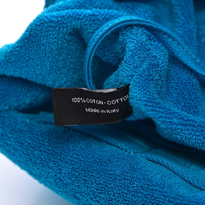 Chanel Terry Cotton CC Beach Tote Towel Set Blue 9 of 12