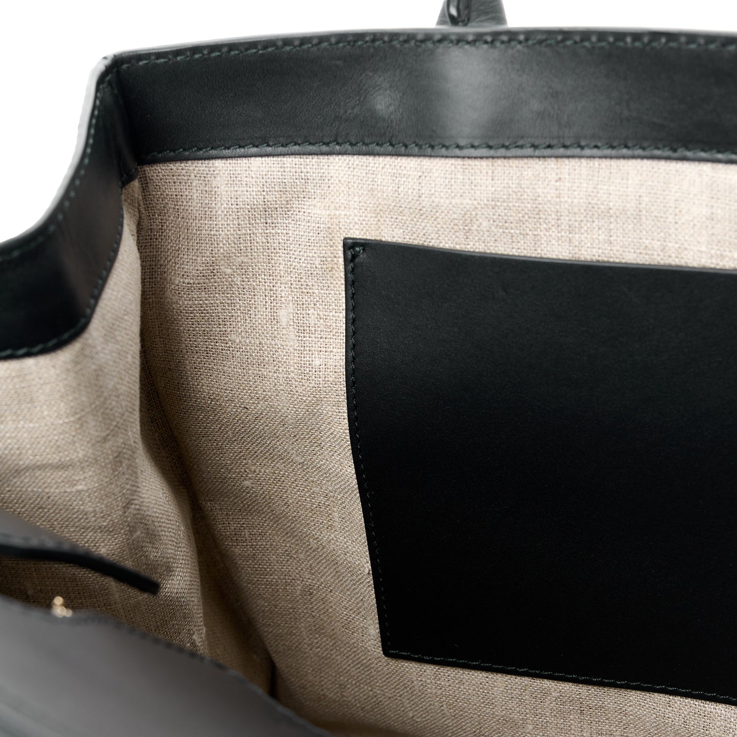 Calfskin Large Palazzo Empire Bag Black