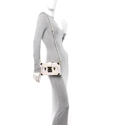 Louis Vuitton Lizard Petite Malle Pastel Mirage 3 of 11