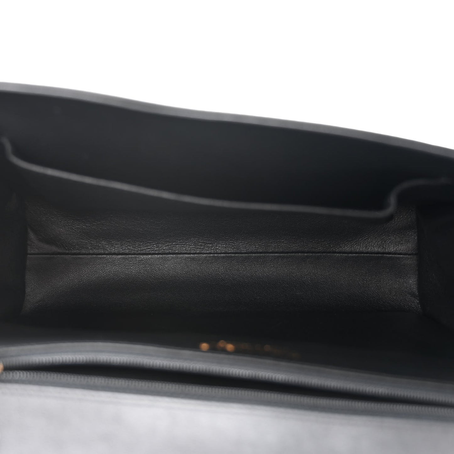 Calfskin Quilted Chevron In The City Bag Black