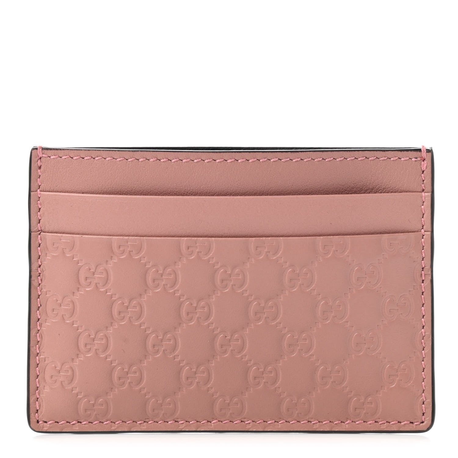Gucci Microguccissima Card Holder Soft Pink 1 of 7