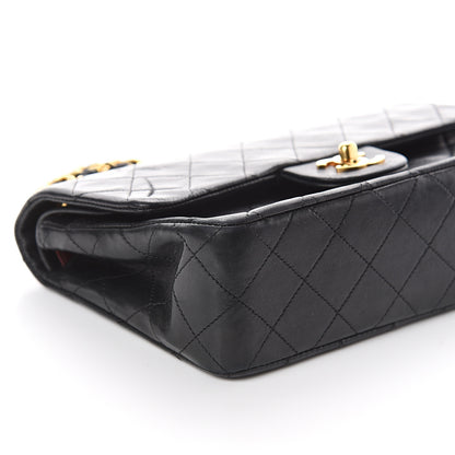 Chanel Lambskin Quilted Small Double Flap Black 7 of 8