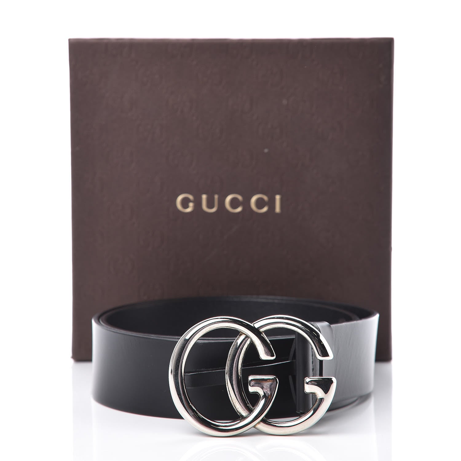 Gucci Smooth Calfskin Double G 40mm Belt 90 36 Black 8 of 8