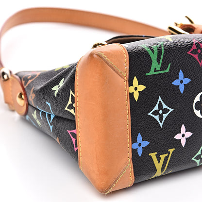 Louis Vuitton Monogram Multicolor Eliza Black 8 of 13