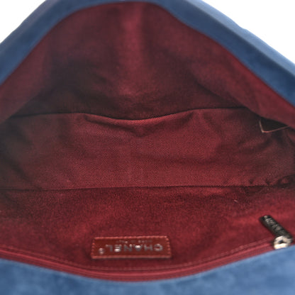 Chanel Iridescent Calfskin Medium In The Mix Flap Blue 5 of 13