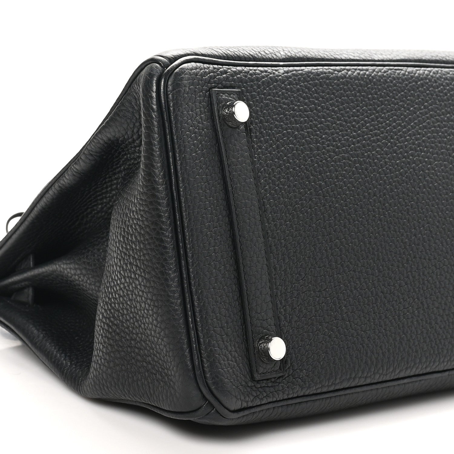 Hermes Taurillon Clemence Birkin 30 Black 9 of 10