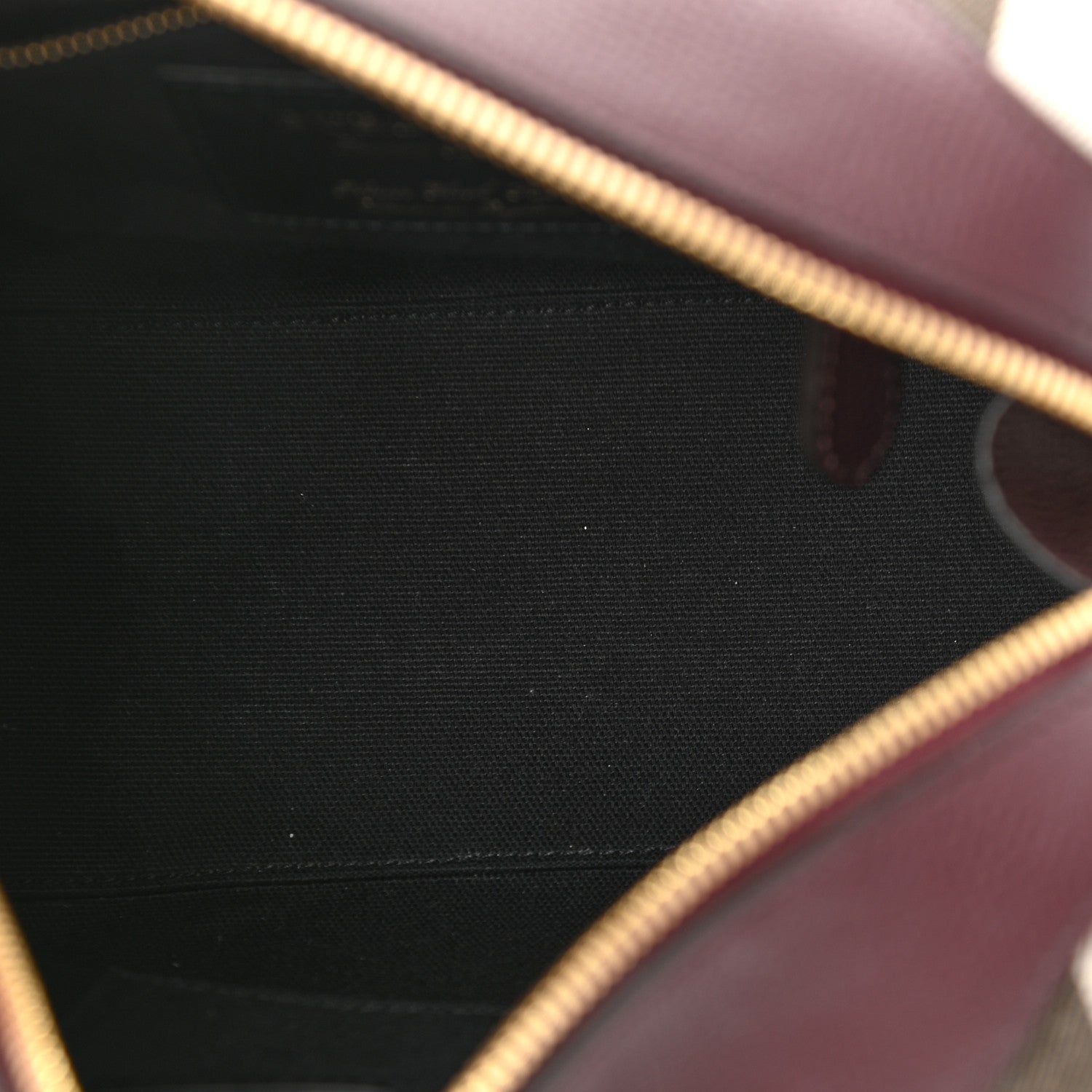 Burberry House Check Derby Calfskin Small Alchester Bowling Bag Mahogany Red 5 of 9