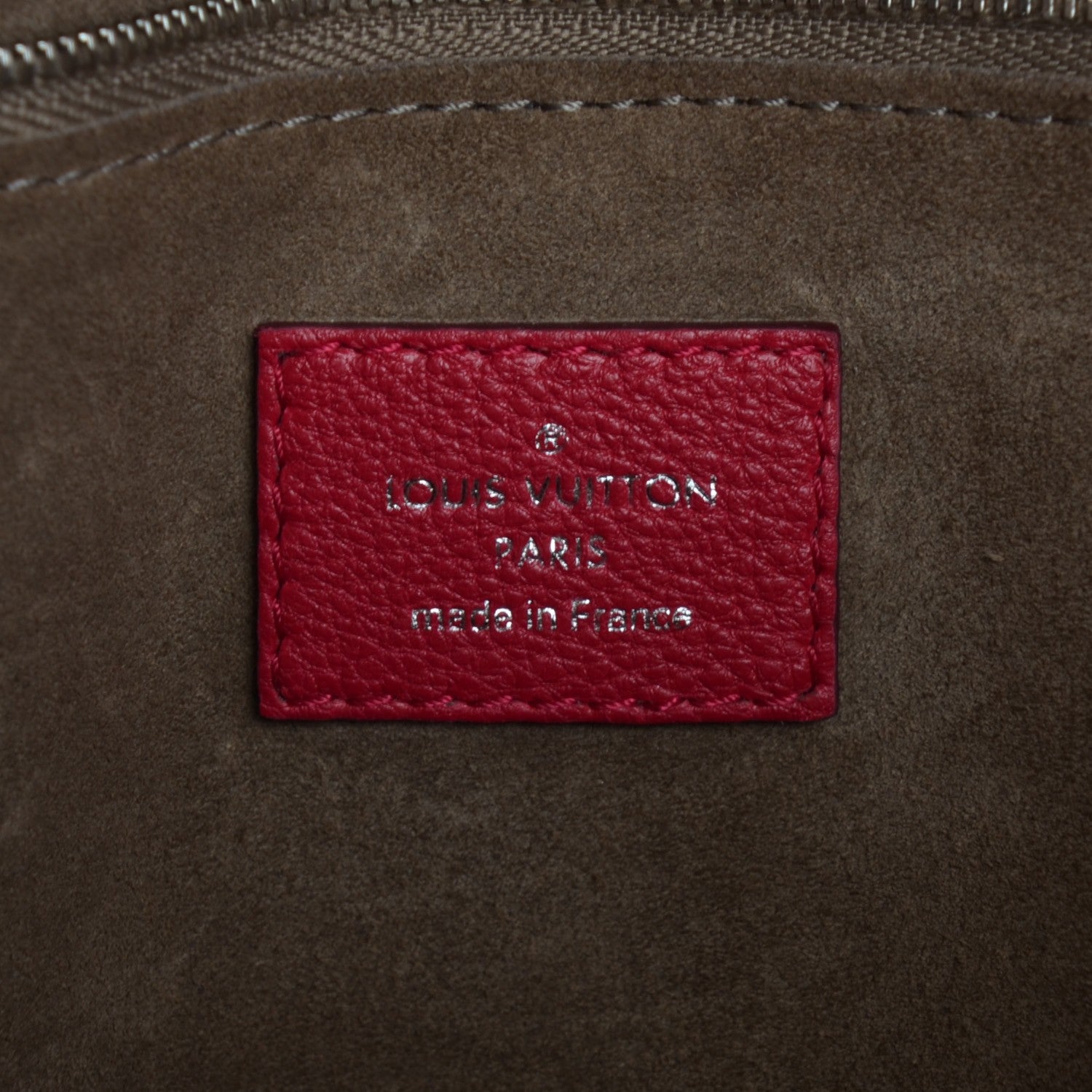 Louis Vuitton Veau Cachemire Soft Lockit MM Framboise 6 of 7