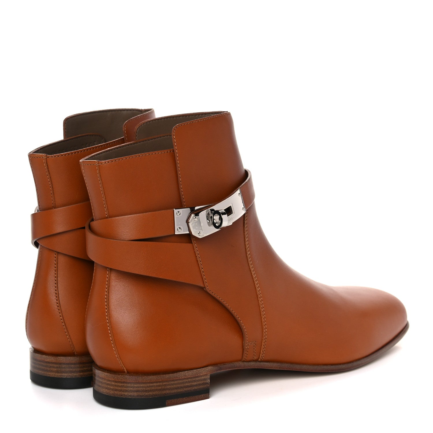 Hermes Calfskin Neo Ankle Boots 39 Naturel 4 of 15