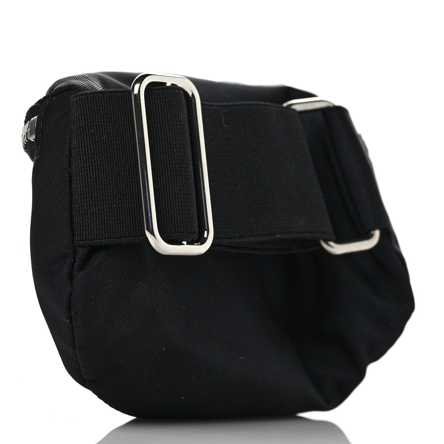 Prada Tessuto Nylon Wrist Pouch Black 3 of 9