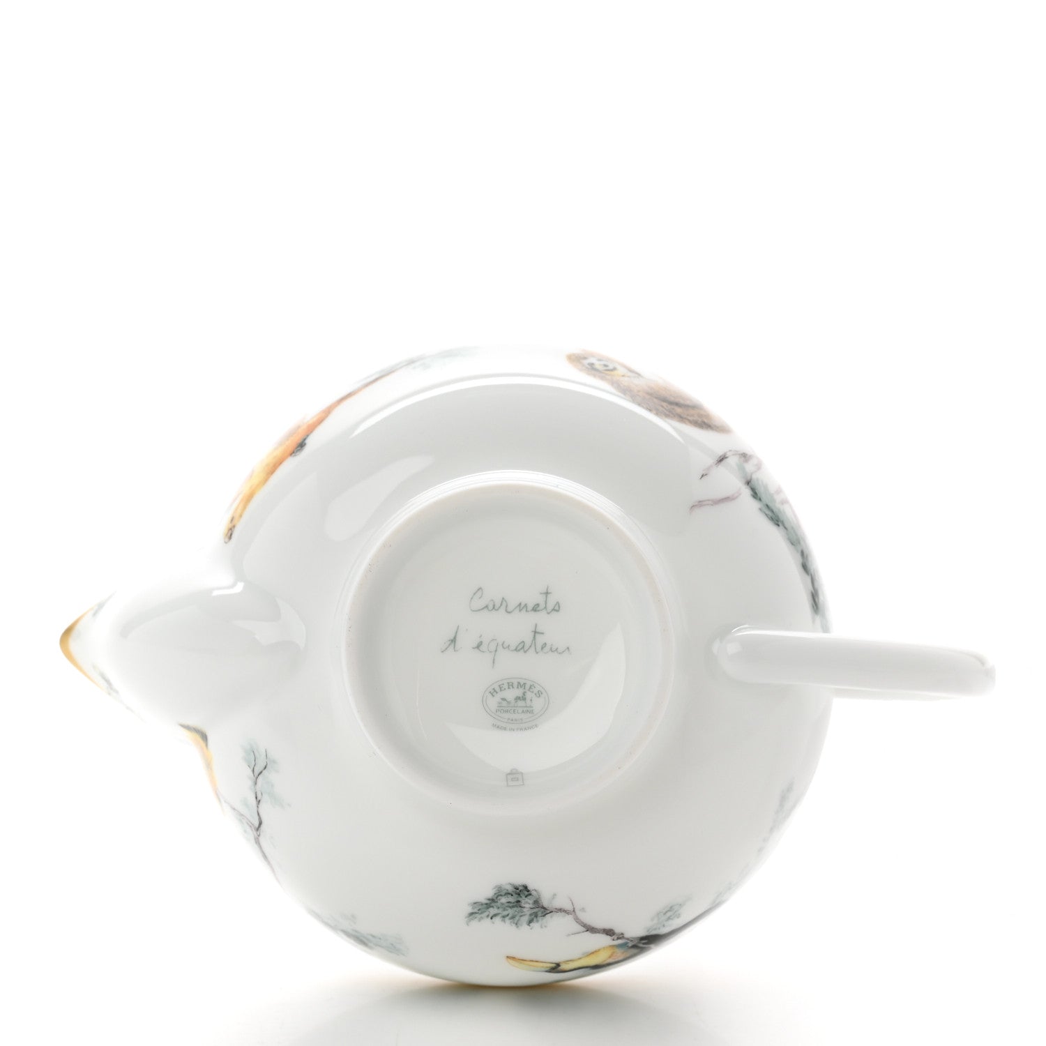 Hermes Porcelain Carnets d'Equateur Creamer 5 of 9