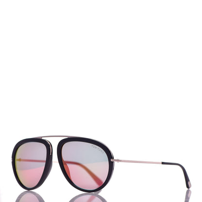 Tom Ford Stacy Aviator Sunglasses TF452 Black 1 of 9