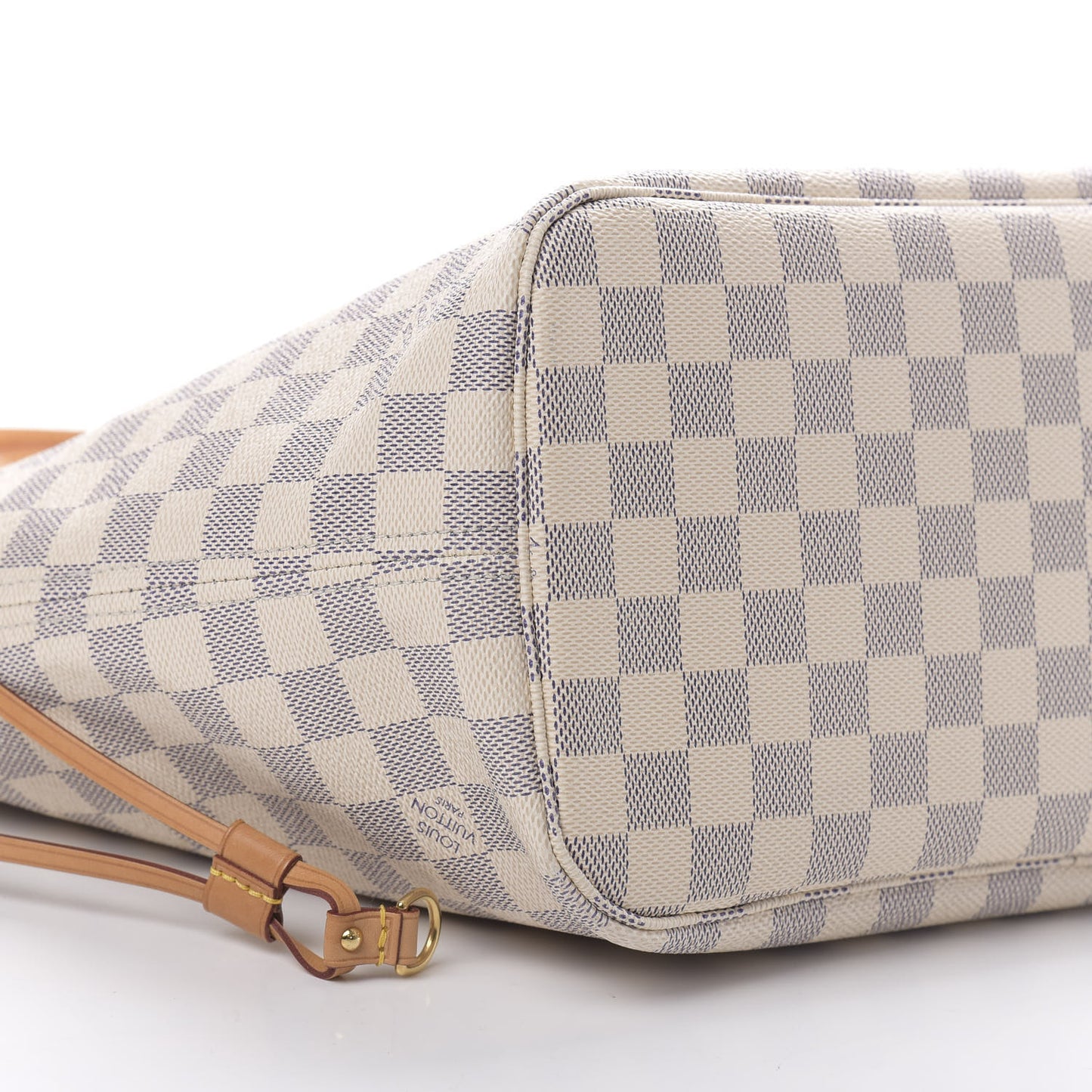 Damier Azur Neo Neverfull MM Rose Ballerine
