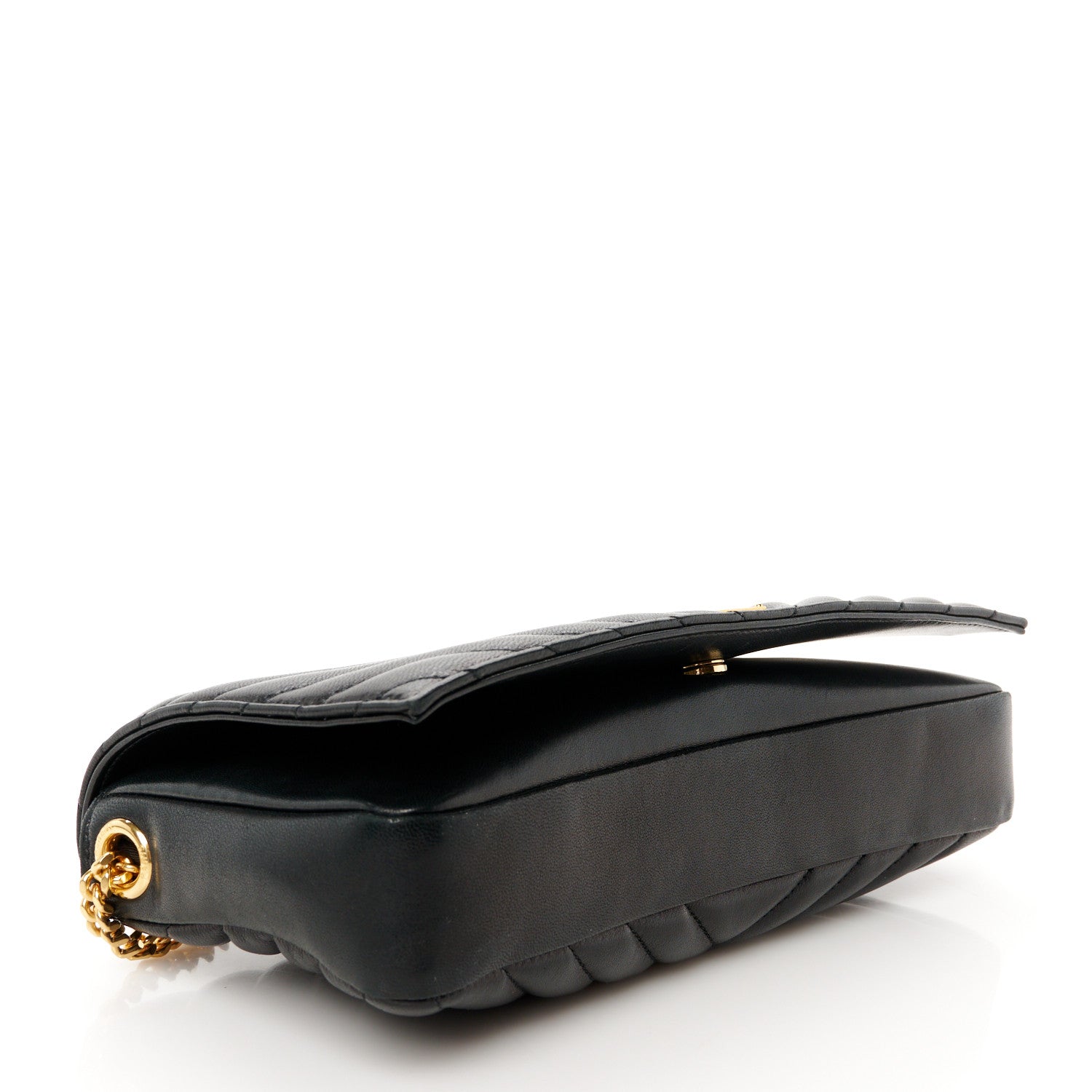 Saint Laurent Lambskin Matelasse Monogram Kate 99 Black 4 of 10