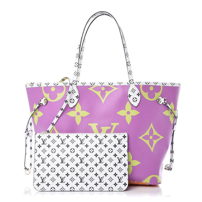 Louis Vuitton Monogram Giant Neverfull MM Pink Lilac 1 of 11