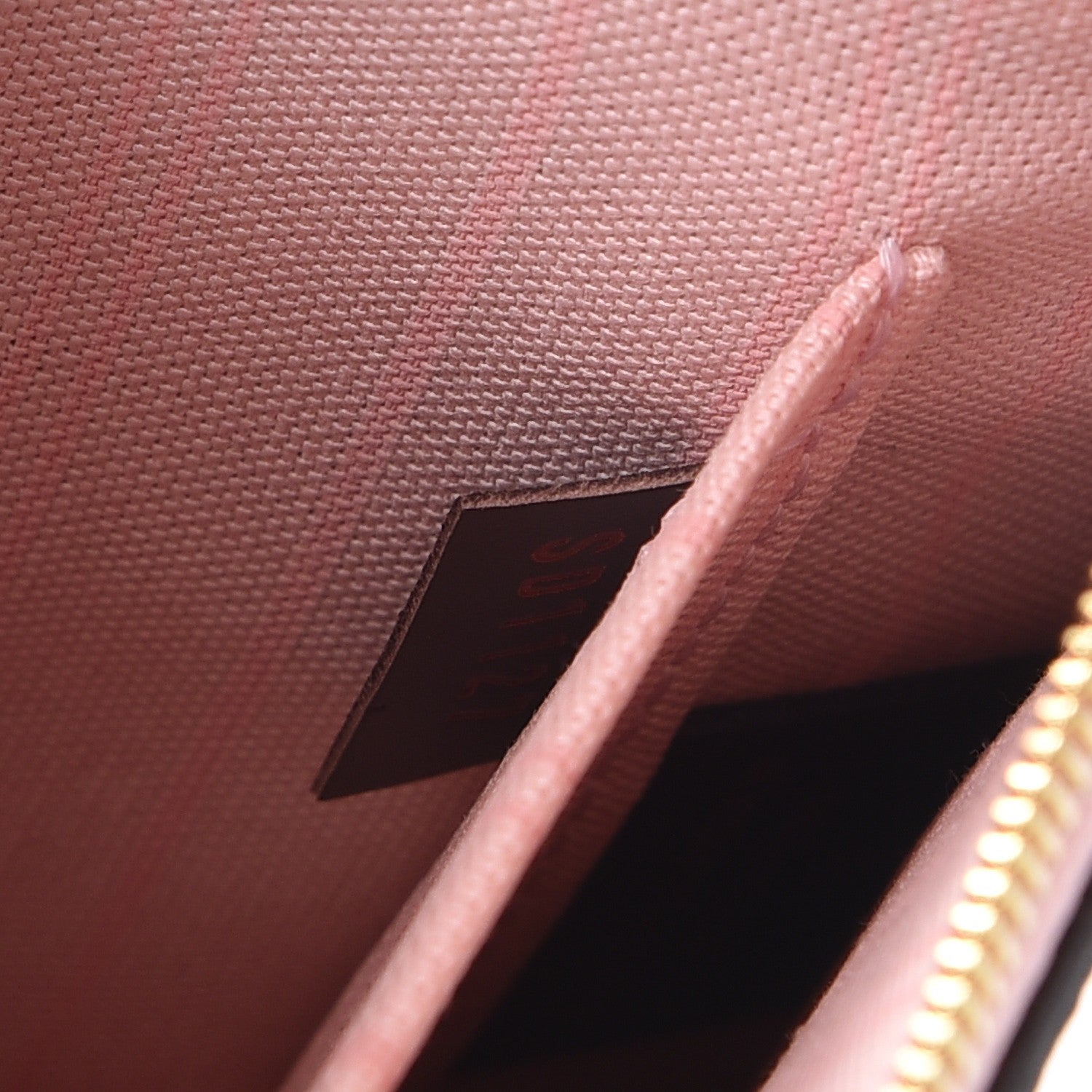 Louis Vuitton Damier Ebene Neverfull MM GM Pochette Rose Ballerine 9 of 9
