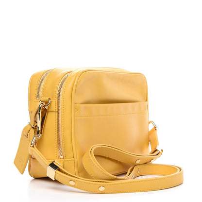 Louis Vuitton Supple Calfskin Paname Take Off Flight Bag Yellow 2 of 11