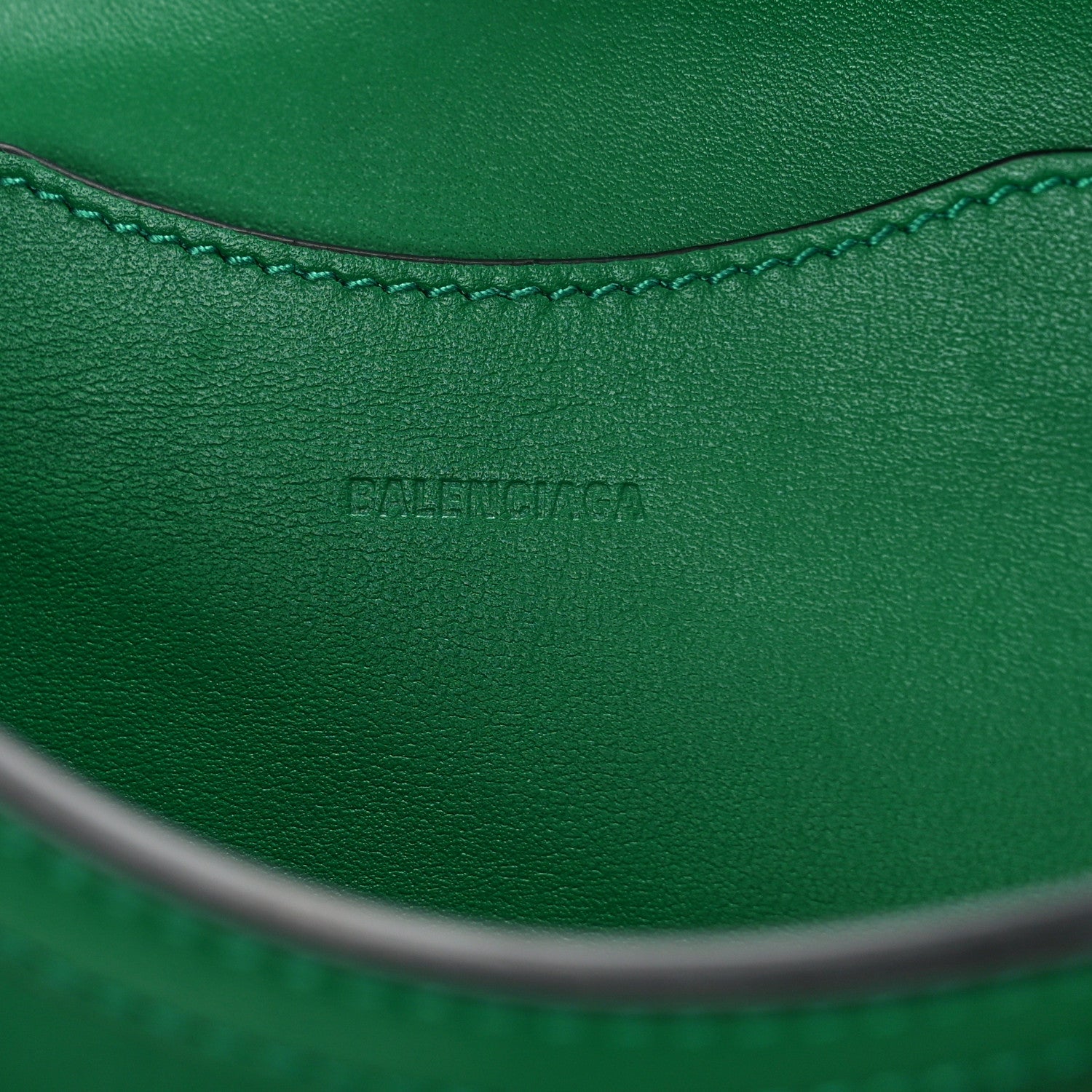 Balenciaga Smooth Calfskin Neo Classic Silver Hardware Mini City Grass Green 5 of 8