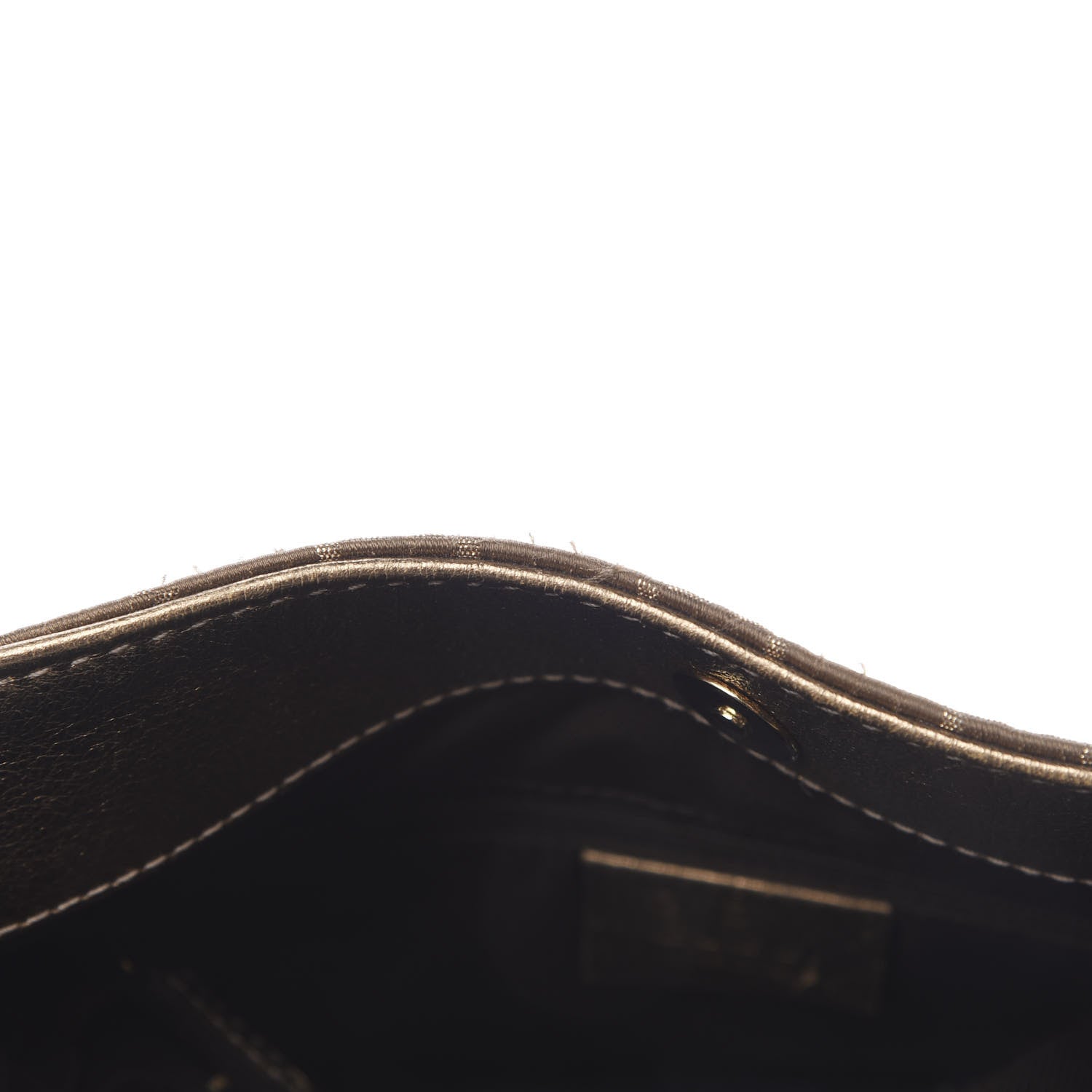 Gucci Monogram Signature Hobo Bronze 14 of 15