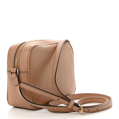 Gucci Pebbled Calfskin Small Soho Disco Bag Rose Beige 3 of 11