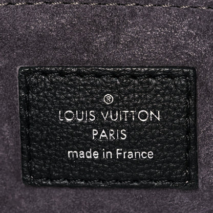 Louis Vuitton Veau Cachemire Watersnake Soft Lockit MM Black 5 of 9