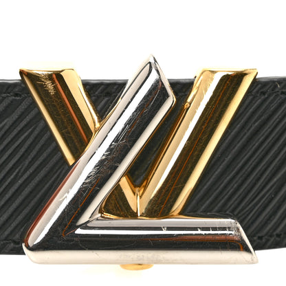 Louis Vuitton Epi 30mm LV Twist Belt 80 32 Black 7 of 9