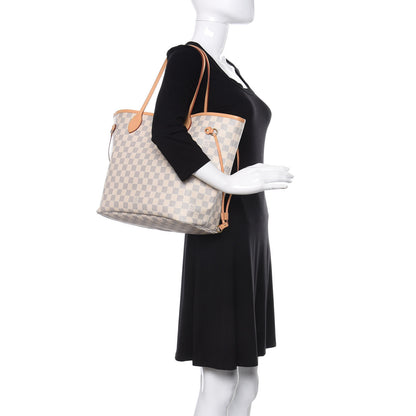 Louis Vuitton Damier Azur Neo Neverfull MM 2 of 15