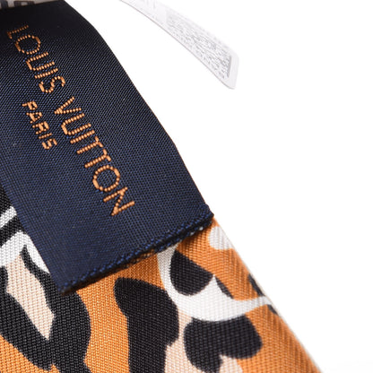 Louis Vuitton Silk Monogram Giant Jungle Bandeau Ivory 3 of 5