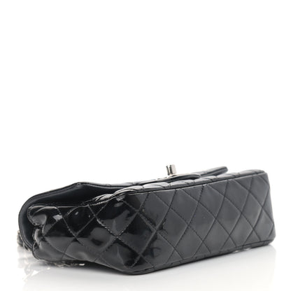 Chanel Patent Calfskin Quilted Mini Rectangular Flap Black 4 of 12