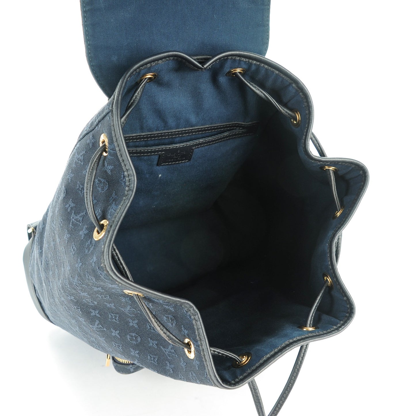 Mini Monogram Montsouris GM Backpack Blue