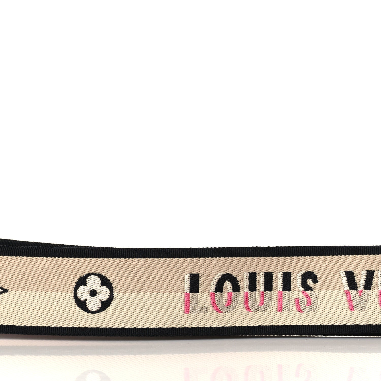 Louis Vuitton Jacquard Speedy Bandouliere 20 Shoulder Strap Black 3 of 4